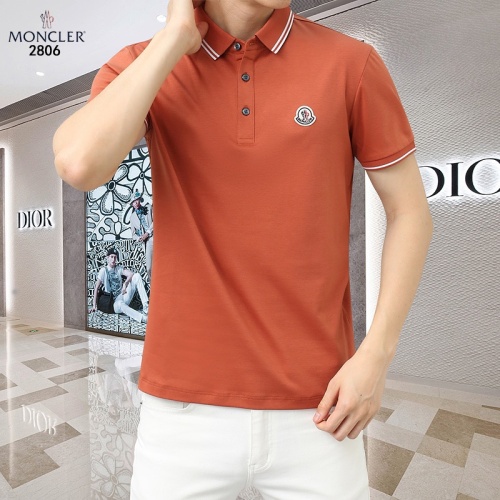 Replica Moncler T-Shirts Short Sleeved For Men #1201849 $45.00 USD for Wholesale