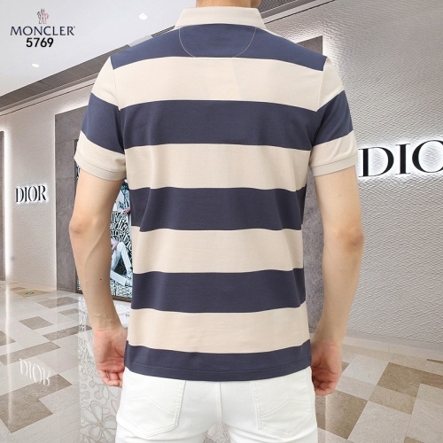 Replica Moncler T-Shirts Short Sleeved For Men #1201850 $45.00 USD for Wholesale