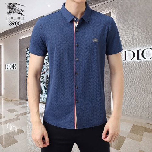 Replica Burberry Shirts Short Sleeved For Men #1201854, $45.00 USD, [ITEM#1201854], Replica Burberry Shirts outlet from China