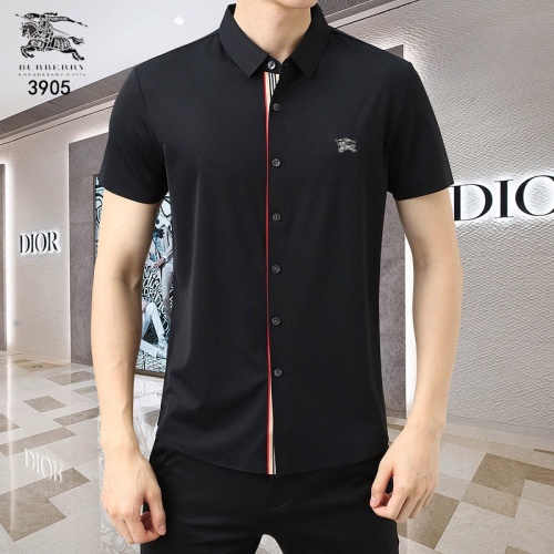 Replica Burberry Shirts Short Sleeved For Men #1201855, $45.00 USD, [ITEM#1201855], Replica Burberry Shirts outlet from China