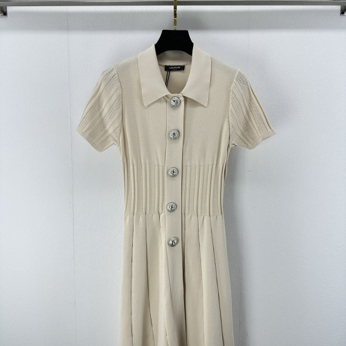 Replica Balmain Dresses Short Sleeved For Women #1201901, $105.00 USD, [ITEM#1201901], Replica Balmain Dresses outlet from China