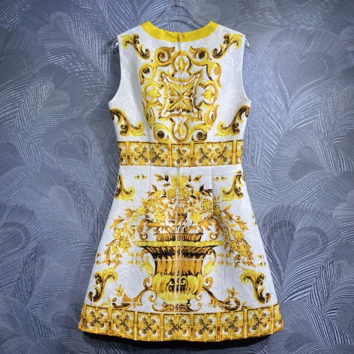 Replica Dolce & Gabbana Dresses Sleeveless For Women #1201946 $105.00 USD for Wholesale