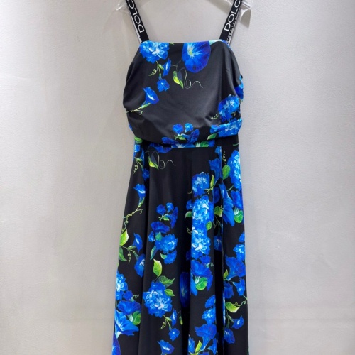 Replica Dolce &amp; Gabbana Dresses Sleeveless For Women #1201947, $105.00 USD, [ITEM#1201947], Replica Dolce &amp; Gabbana Dresses outlet from China