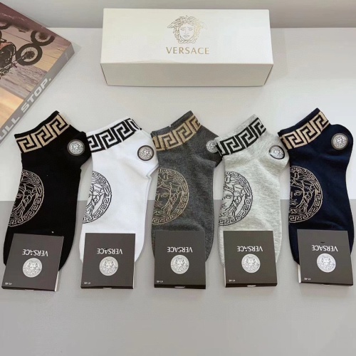 Replica Versace Socks For Men #1201989, $27.00 USD, [ITEM#1201989], Replica Versace Socks outlet from China