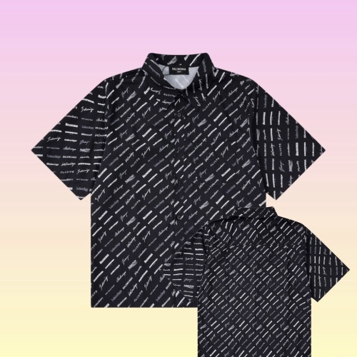 Replica Balenciaga Shirts Short Sleeved For Unisex #1202855, $52.00 USD, [ITEM#1202855], Replica Balenciaga Shirts outlet from China