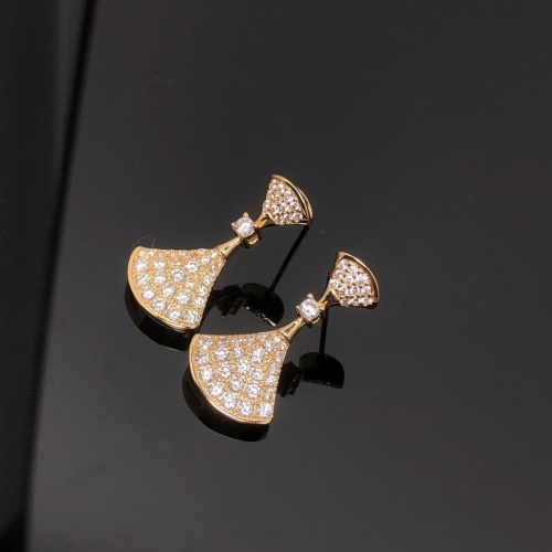 Replica Bvlgari Earrings For Women #1203054, $40.00 USD, [ITEM#1203054], Replica Bvlgari Earrings outlet from China