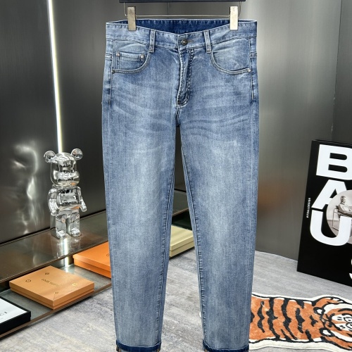 Replica Chrome Hearts Jeans For Men #1203162 $60.00 USD for Wholesale