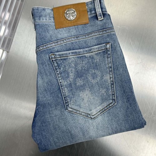 Replica Chrome Hearts Jeans For Men #1203163, $60.00 USD, [ITEM#1203163], Replica Chrome Hearts Jeans outlet from China