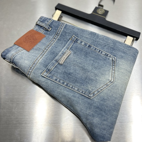 Replica Chrome Hearts Jeans For Men #1203166, $85.00 USD, [ITEM#1203166], Replica Chrome Hearts Jeans outlet from China
