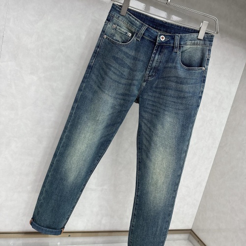 Replica Burberry Jeans For Men #1203186 $85.00 USD for Wholesale