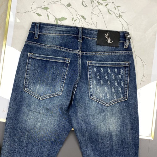 Replica Yves Saint Laurent YSL Jeans For Men #1203247 $85.00 USD for Wholesale