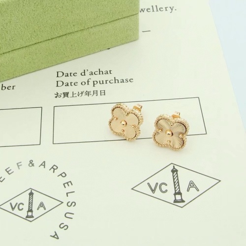 Replica Van Cleef &amp; Arpels Earrings For Women #1203450, $25.00 USD, [ITEM#1203450], Replica Van Cleef &amp; Arpels Earrings outlet from China