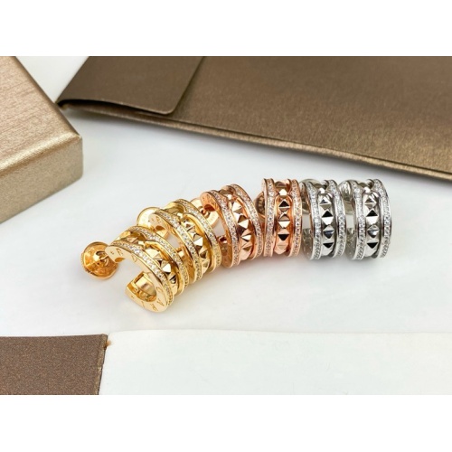 Replica Bvlgari Earrings For Women #1203455 $34.00 USD for Wholesale