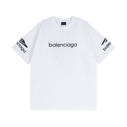 Replica Balenciaga T-Shirts Short Sleeved For Unisex #1203637, $38.00 USD, [ITEM#1203637], Replica Balenciaga T-Shirts outlet from China