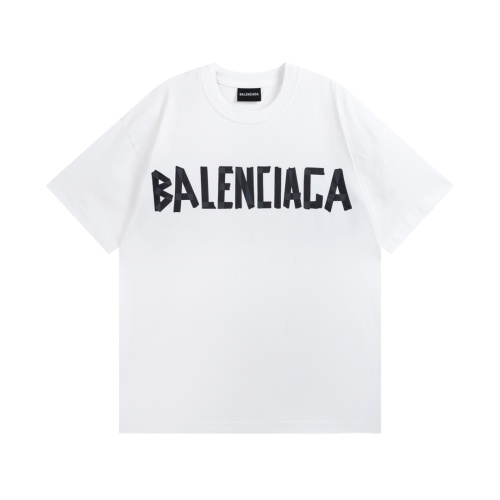 Replica Balenciaga T-Shirts Short Sleeved For Unisex #1203657, $40.00 USD, [ITEM#1203657], Replica Balenciaga T-Shirts outlet from China