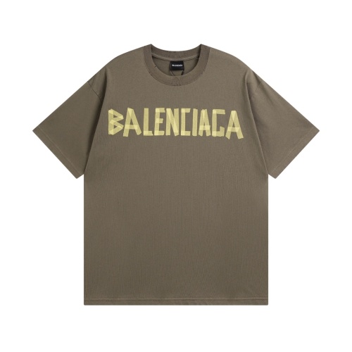 Replica Balenciaga T-Shirts Short Sleeved For Unisex #1203663, $40.00 USD, [ITEM#1203663], Replica Balenciaga T-Shirts outlet from China