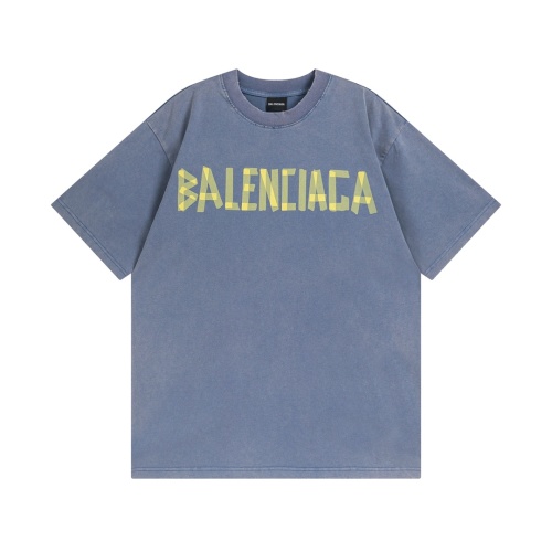 Replica Balenciaga T-Shirts Short Sleeved For Unisex #1203664, $40.00 USD, [ITEM#1203664], Replica Balenciaga T-Shirts outlet from China