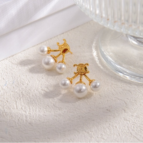 Replica Celine Earrings For Women #1203677 $29.00 USD for Wholesale