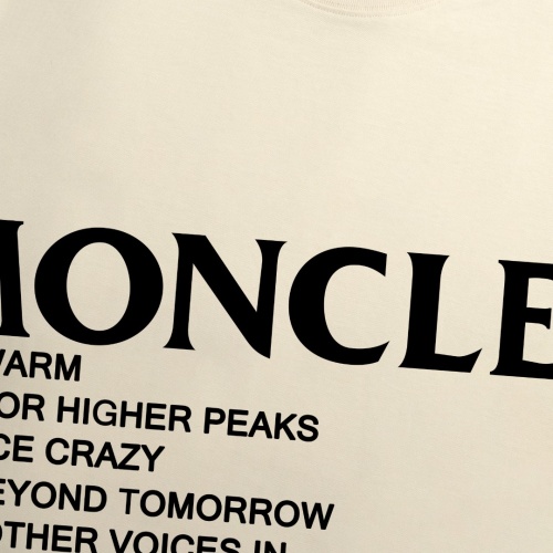 Replica Moncler T-Shirts Short Sleeved For Unisex #1203785 $34.00 USD for Wholesale