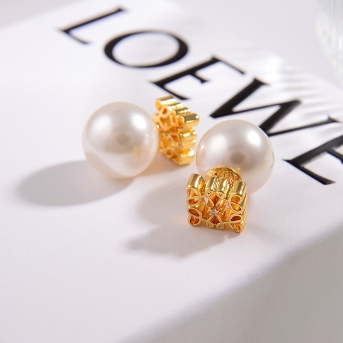 Replica LOEWE Earrings For Women #1203825 $27.00 USD for Wholesale