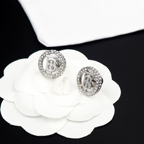 Replica Burberry Earrings For Women #1203840 $25.00 USD for Wholesale