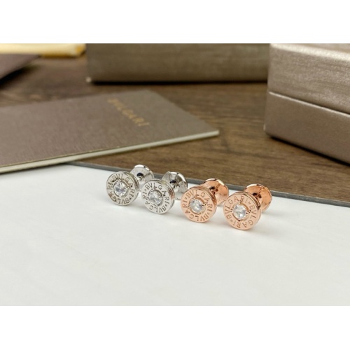 Replica Bvlgari Earrings For Women #1203964 $29.00 USD for Wholesale