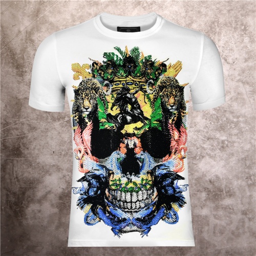 Replica Philipp Plein PP T-Shirts Short Sleeved For Men #1203990, $32.00 USD, [ITEM#1203990], Replica Philipp Plein PP T-Shirts outlet from China