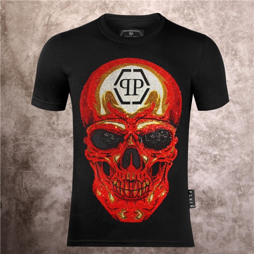 Replica Philipp Plein PP T-Shirts Short Sleeved For Men #1203998, $32.00 USD, [ITEM#1203998], Replica Philipp Plein PP T-Shirts outlet from China