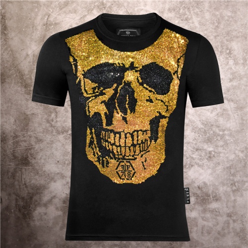 Replica Philipp Plein PP T-Shirts Short Sleeved For Men #1204003, $32.00 USD, [ITEM#1204003], Replica Philipp Plein PP T-Shirts outlet from China
