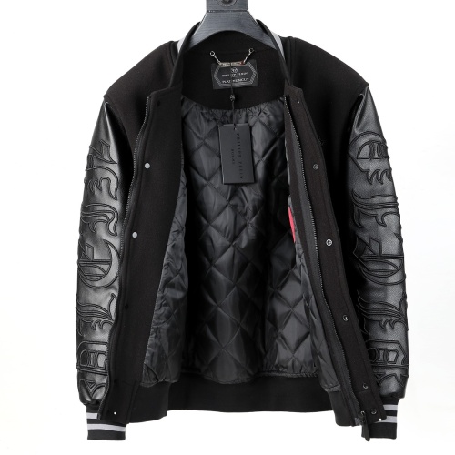 Replica Philipp Plein PP Jackets Long Sleeved For Men #1204011 $115.00 USD for Wholesale