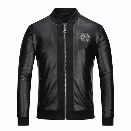 Replica Philipp Plein PP Jackets Long Sleeved For Men #1204020 $102.00 USD for Wholesale