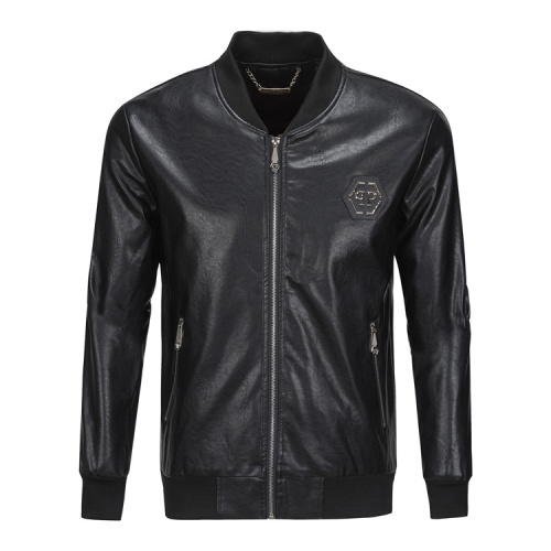 Replica Philipp Plein PP Jackets Long Sleeved For Men #1204030 $102.00 USD for Wholesale