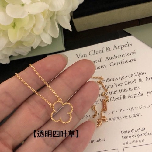 Replica Van Cleef & Arpels Necklaces For Women #1204099 $25.00 USD for Wholesale