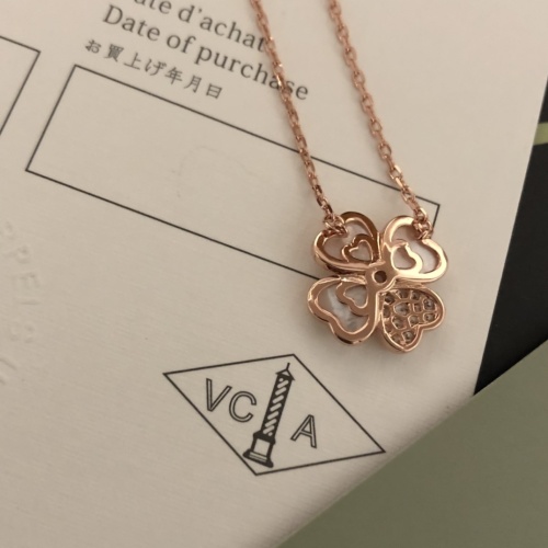 Replica Van Cleef & Arpels Necklaces For Women #1204110 $32.00 USD for Wholesale