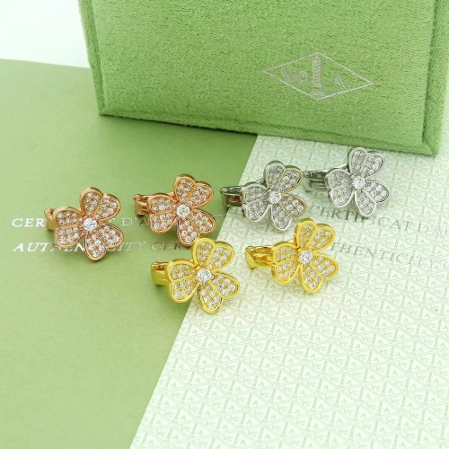 Replica Van Cleef & Arpels Earrings For Women #1204181 $27.00 USD for Wholesale