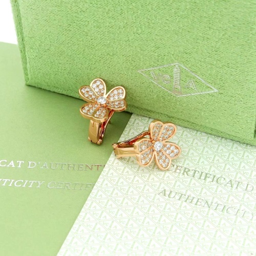 Replica Van Cleef &amp; Arpels Earrings For Women #1204182, $27.00 USD, [ITEM#1204182], Replica Van Cleef &amp; Arpels Earrings outlet from China