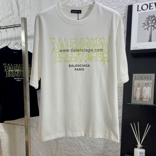 Replica Balenciaga T-Shirts Short Sleeved For Unisex #1204195, $39.00 USD, [ITEM#1204195], Replica Balenciaga T-Shirts outlet from China