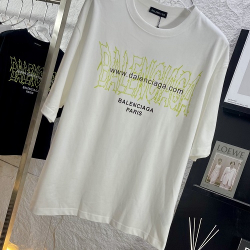 Replica Balenciaga T-Shirts Short Sleeved For Unisex #1204195 $39.00 USD for Wholesale