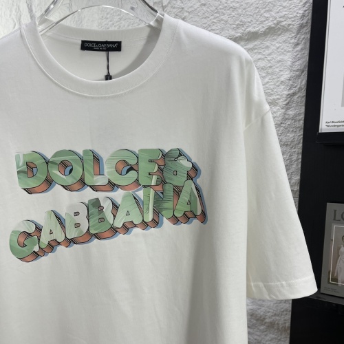 Replica Dolce & Gabbana D&G T-Shirts Short Sleeved For Unisex #1204197 $39.00 USD for Wholesale
