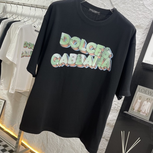 Replica Dolce & Gabbana D&G T-Shirts Short Sleeved For Unisex #1204198 $39.00 USD for Wholesale