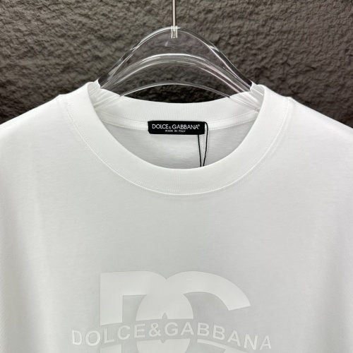 Replica Dolce & Gabbana D&G T-Shirts Short Sleeved For Unisex #1204218 $40.00 USD for Wholesale