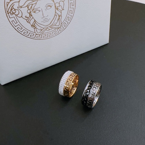 Replica Versace Rings For Unisex #1204322 $32.00 USD for Wholesale