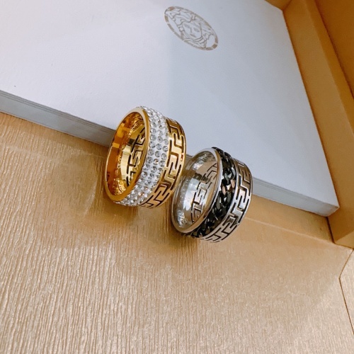 Replica Versace Rings For Unisex #1204322 $32.00 USD for Wholesale