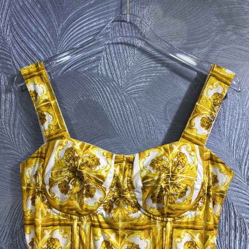 Replica Dolce & Gabbana Dresses Sleeveless For Women #1204388 $128.00 USD for Wholesale