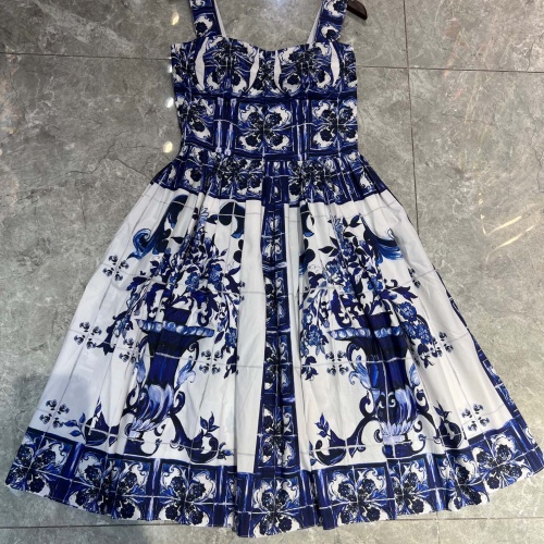 Replica Dolce &amp; Gabbana Dresses Sleeveless For Women #1204393, $108.00 USD, [ITEM#1204393], Replica Dolce &amp; Gabbana Dresses outlet from China