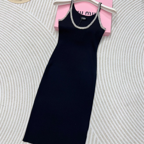 Replica Balmain Dresses Sleeveless For Women #1204398, $108.00 USD, [ITEM#1204398], Replica Balmain Dresses outlet from China