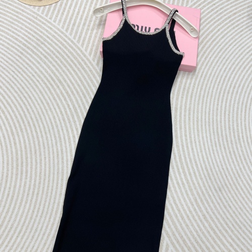 Replica Balmain Dresses Sleeveless For Women #1204398 $108.00 USD for Wholesale