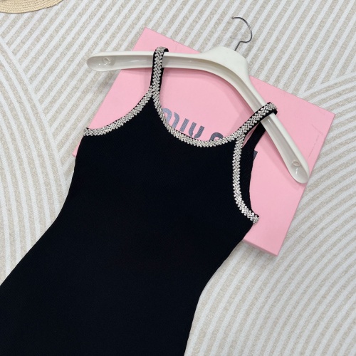 Replica Balmain Dresses Sleeveless For Women #1204398 $108.00 USD for Wholesale