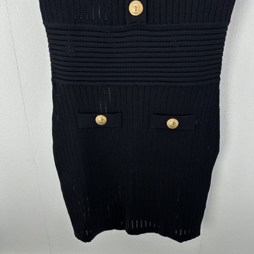 Replica Balmain Dresses Short Sleeved For Women #1204399 $102.00 USD for Wholesale