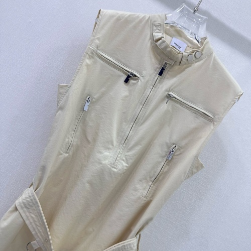 Replica Burberry Dresses Sleeveless For Women #1204402 $135.00 USD for Wholesale